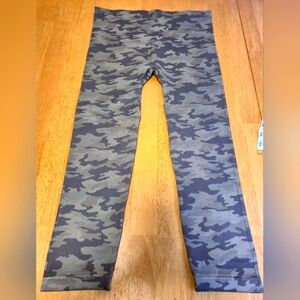 SPANX Camouflage Jeggings Green Gray